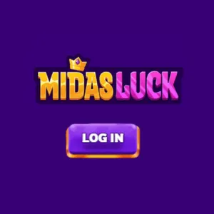 Midas Luck logo with a crown