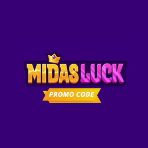Midas Luck logo with 'Promo Code' banner.